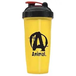 Шейкер Universal Nutrition Animal Shaker 700 мл, желтый с черно-красной кришкой