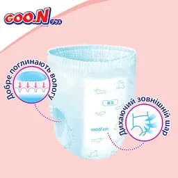 Трусики-підгузки GOO.N Plus M (6-12 кг) 52 шт. (21001085) - мініатюра 6