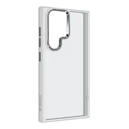 Чехол для Samsung Galaxy S25 Ultra 5G, UNIT2, белый, ударопрочный, прозрачный противоударный чехол-накладка из TPU и поликарбоната (PC), с защитными бортиками, защита всего корпуса от ударов и царапин, ArmorStandart (ARM81845)