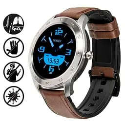 Смарт-годинник Gelius Pro GP-L3 (URBAN WAVE 2020) (IP68) Silver/Dark Brown - мініатюра 2