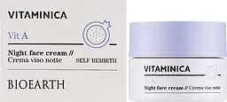 Нічний крем для обличчя Bioearth Vitaminica Vit A 50 мл - мініатюра 2