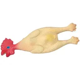 Игрушка для собак Croci Курица латекс с пищалкой 45 см