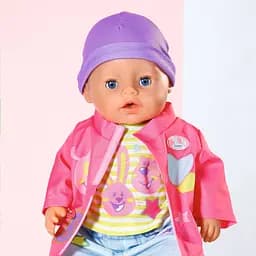 Лялька Baby Born Ніжні обійми Чарівна дівчинка, в універсальному вбранні, 43 см (831526) - мініатюра 7