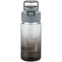Пляшечка для води Kite 600 мл чорна (K25-1212-1) - мініатюра 2