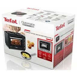 Піч електрична Tefal Optimo 1500 Вт чорна (OF463830) - мініатюра 4