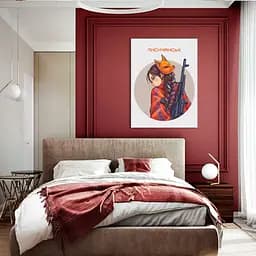Картина постер на полотні BrushMe Хоробрий Лисичанськ
