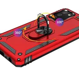 Панель BeCover Military для Samsung Galaxy A02s SM-A025/ A03s SM-A037 / M02s SM-M025 Red (706014) - мініатюра 3