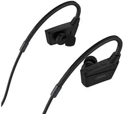Бездротова Bluetooth стерео гарнітура Remax RB-S19 вакуумна Black - мініатюра 2