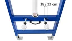 Інсталяція Rea F Light із золотою кнопкою REA-E9851, Золотий - мініатюра 9