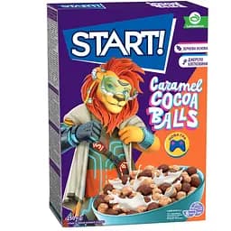 Сухой завтрак Start Шарики со вкусом карамели и какао 250 г
