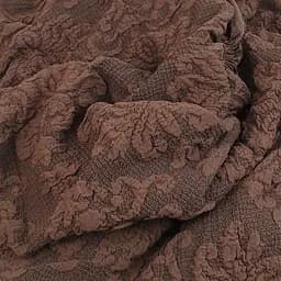 Чехол для стульев Love You жаккардовый шоколадный (83106)