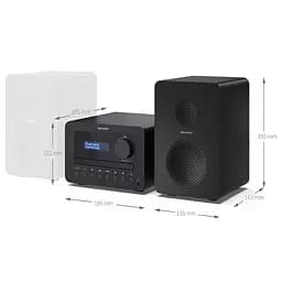 Музичний центр Sharp XL-B520D(BK) Black - мініатюра 6