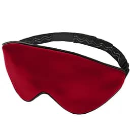 Маска для сну шовк "Чумацький Шлях" 3.1 з антиковзаючою резикою в Подарунковій упаковці Червона (1163-02)