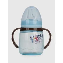 Поїльник-непроливайка з силіконовим носиком та ручками Мегазайка 0314 Блакитний (2000990579560)