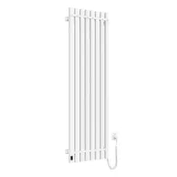 Електрична рушникосушка Navin Levante 450x1400 Sensor права, білий оксамит 10-012033-4880, Білий матовий, Праве, Електронний