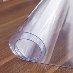 М'яке скло силіконова скатертина на стіл Soft Glass Захист для меблів (3.7х1.4 м) товщина - 1.5 мм Прозоре - мініатюра 4