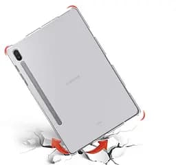 Чохол-накладка DK Silicone Corner Air Bag для Samsung Galaxy Tab S8 (X700/X706) (016270) clear - мініатюра 6