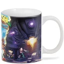 Кухоль GeekLand Креш Бандикут Crash Bandicoot KM128 330 мл білий