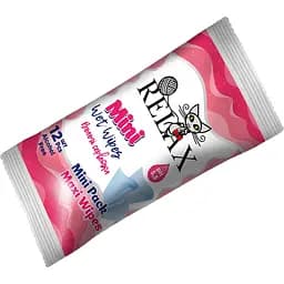 Вологі серветки Relax mini 12 шт.