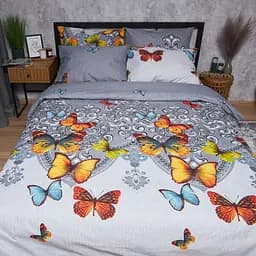 Підковдра Moon&Star Мікросатин Premium Butterfly Dream Двоспальна 175x210 см - мініатюра 2