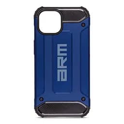 Чехол для Apple iPhone 15, Panzer, синий, противоударный, бронированный, милитари, панель-накладка, защита всего корпуса, защита дисплея и камеры, термополиуретан (TPU) + поликарбонат (PC), ArmorStandart (ARM73725)