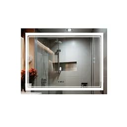 Дзеркало Qtap Cardinal 1200x800 з LED-підсвічуванням Touch, з антизапотіванням, з димером температури кольору (3000-6500K) QT0478C12080