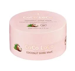 Маска для сяйва волосся з кокосовою олією Coco Loco Coconut Shine Mask Lee Stafford 200 мл - мініатюра 2