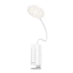 Настольная лампа Hoco HX10 Clip Table Lamp White