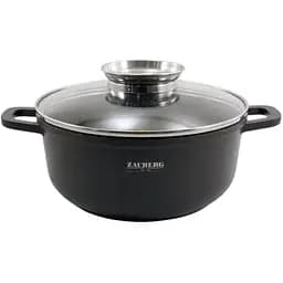 Кастрюля круглая Zauberg со стеклянной крышкой 4.5 л (000033617)