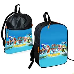 Школьный рюкзак детский Щенячий патруль + Сумка для обуви спортивной формы рюкзак-мешок мальчику (01900)