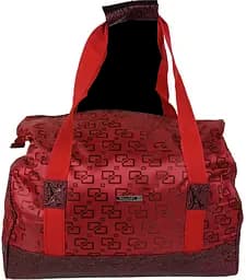 Дорожня сумка, саквояж 25L Wallaby червоний квадрати - мініатюра 4