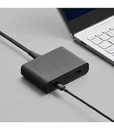 Зарядний пристрій ZMI 65W 3 порти 2C + 1 A з кабелем Type-C 1m чорний - мініатюра 4