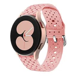 Ремінець Twist для Realme Watch - бежево-рожевий ширина кріплення 20мм силікон Watchbands (W31-5WB39690011) - мініатюра 2