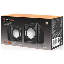Акустична система REAL-EL S-10 USB Black (EL121100020) - мініатюра 10