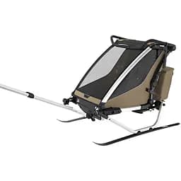Дитяча коляска Thule Chariot Cross 2 Double (Faded Khaki) (TH 10201037) - мініатюра 9