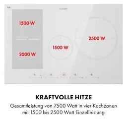 Індукційна плита Klarstein Delicatessa 77 Hybrid 7000W (10035199) - мініатюра 2