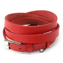 Ремінь шкіряний Grande Pelle жіночий 120х2 см acs0029325 - мініатюра 4
