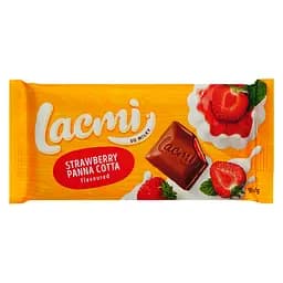 Шоколад молочный Roshen Lacmi клубничная панакота 90 г (822444)