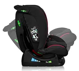 Автокрісло Lionelo Aart I-Size Black Carbon Red (LO-AART I-SIZE BLACK CARBON RED) - мініатюра 9