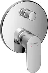 Змішувач Hansgrohe Rebris S прихованого монтажу ванна/душ верхня частина Chrome 72466000, Хром