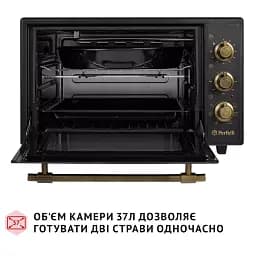 Електрична піч Perfelli LAGGIO 37 BLACK RETRO - мініатюра 7