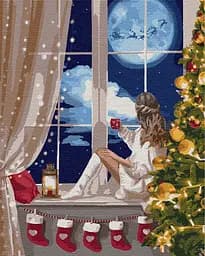 Набор для росписи по номерам Чудеса случаются, 40x50 см, КНО4772