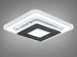 Світильник стельовий LED Diasha 6992, круглий, 38W, 2420 лм, металевий каркас, акриловий плафон, сучасний стиль - мініатюра 3
