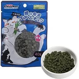 CattyMan Hairball Care Bonito&Tuna Bits виведення шерсті шматочки макрель тунець ласощі для котів 40 гр