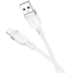 Кабель Hoco Lightning Energy силиконовый зарядный кабель для передачи данных X109 1 м 2.4A