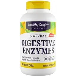 Натуральная добавка Healthy Origins Digestive Enzymes 180 вегакапсул
