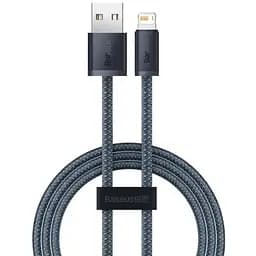 Кабель Baseus Dynamic Series Fast Charging Data Cable USB to Lightning 2.4A 1 м Сланцево-серый