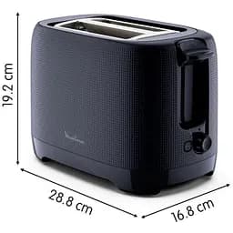 Тостер Moulinex Morning 850 Вт темно-синій (LT2M0810) - мініатюра 4