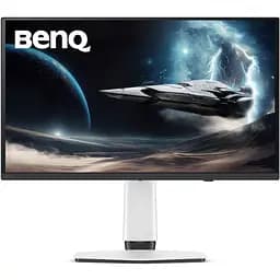 Монітор TFT 27" BenQ EX271UZ, 4K UHD, QD-OLED, 240Hz, HDMI, DP, USB- C, USB-hub, білий (9H.LP2LA.TBE) - мініатюра 9