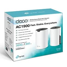 Система WiFi-Mesh Deco S7 AC1900, 3xGE LAN/WAN, 2мод TP-Link teh0017216 - мініатюра 8